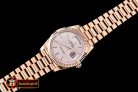 RDD0195E - DayDate 228206 RG/RG Cream Stick BP Swiss 2836