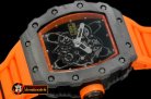 RM077B - RM-035 Rafael Nadal Tourbillon PVD/RU/Org Custom Skelet