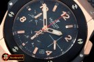 Replica Hublot Big Bang Chrono 41mm RG/RU CF Black A-7750 Sec@3