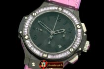 HUB0323F - Big Bang Pearl/ Sq Violet Ruby All Black A-7750