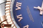 Rolex Datejust DJ 36mm Jub Flt RG/SS Blue Roman BP A3135 Mod