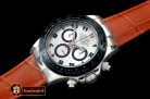 Replica Rolex Daytona 116519 SS/CER/LE White Num A-7750 Sec@6