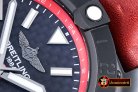 BSW0320B - Avenger GMT 43mm PVD/LE Black CF Sticks Asia 2836