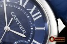 Cartier Balon Bleu 42mm SS/LE Blue AF Asia 2892 Mod