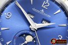 Jaeger Le Coultre Master Calendar Moonphase SS/LE Blue OMF MY9015 Mod
