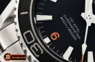 Omega Planet Ocean 45mm Cer Bez SS/SS Blk/Org JHF A2836 Mod