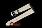 Rolex Real Croc Black Leather Strap for Cellini Time