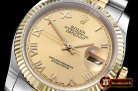 Rolex Datejust Man DJ 36mm Jub Flt YG/SS Gold Roman BP A3135 Mod