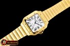 Cartier Santos De Cartier 2018 Mens XL YG/YG Wht BVF MY9015