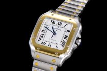 CARTIER SANTOS A8F 35mm MY9015 SS/YG