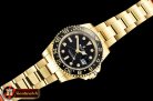 Rolex GMT Master II Ref.116718LN YG/YG Black EWF A2836