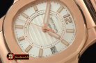 PP0178A - Nautilus 7010 Midsize 32mm Full RG White - Swiss Qtz