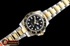 Rolex GMT Master II 116713LN YG/SS Black EWF Asia 2836