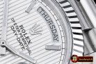 RDD0194F - DayDate 228206 SS/SS Silver Stick BP Swiss 2836