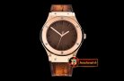 Hublot Classic Fusion Berluti Scritto 45mm RG/LE Brown A2892
