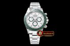 Rolex Daytona 116500LN Grn CER/SS/SS Wht BP A7750 A4130