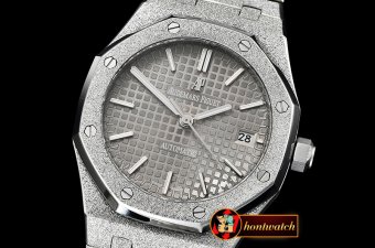 Audemars Piguet Royal Oak 37mm Frosted SS/SS Grey JHF MY9015