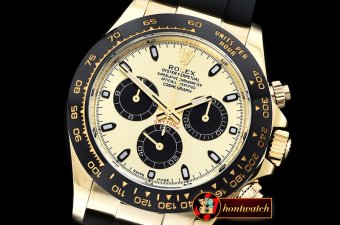 Rolex Daytona 116518 CER/RG/RU Gold/Stk ARF V2 A4130 Mod