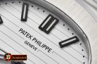 Patek Philippe Nautilus Jumbo 5711 SS/SS White/Stk PPF MY9015 Mod