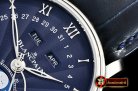 Blancpain Villeret Complications SS/LE Blue OMF V2 Miyota 9015