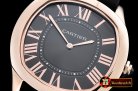 Cartier Drive De Cartier Extra-Flat RG/LE Black Jap Qtz
