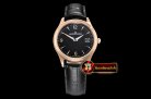 Jaeger Le Coultre Master Control Date 1548420 RG/LE Black ZF Asia 23J Mod