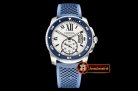 Cartier Calibre de Cartier Diver (Blue) SS/RU Wht JF Asia 2824