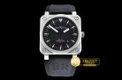 Bell & Ross BR03-92 Horograph Sandblasted SS/RU Black V2 Miyota
