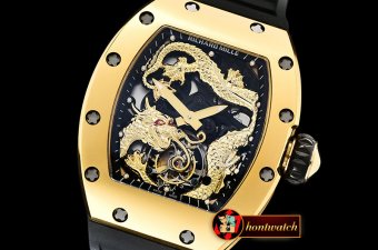 Richard Mille RM057 Tourbillon Dragon Jackie Chan YG/RU Tourbillon