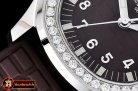 Patak Philippe Aquanaut Midsize 5069A Diams SS/RU Brown MY9015 Mod