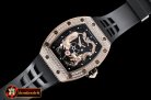 Richard Mille RM051-01 Tiger Diams RG/RU (Blk) KVF MY8215 Mod