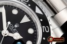 Rolex GMT II 116710LN 904L SS/SS Blk GMF Asia 3186 CHS