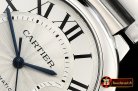 Cartier Balon Bleu Mens 42mm SS/SS White MY9015 Mod