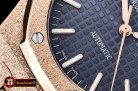 Audemars Piguet AP Royal Oak 37mm Frosted RG/RG Blue JHF MY9015