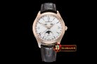 Jaeger Le Coultre Master Calendar Moonphase RG/LE White OMF MY9015 Mod