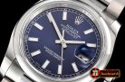 Rolex DateJust 36mm Oyst Dm 904L SS/SS Blue/Stk GMF SA3135