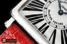 Franck Muller Master Sq 6002 Midsize SS/LE Red White GF - Swiss Qtz