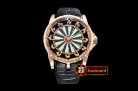 Roger Dubuis Knights of the Round Table I RG/LE Blk/Wht Asia Seagull