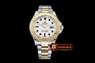 Rolex YachtMaster 116623 40mm YG/SS White BP Ult A3135 Mod