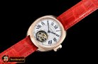 Cartier Cle De Cartier Tourb Ladies RG/LE White Asia HW Tourb