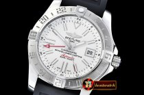 Breitling Avenger II GMT A3239011 SS/RU White GF A2836
