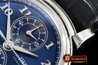 IWC Da Vinci Chronograph Laureus Ed SS/LE Blue ZF A7750