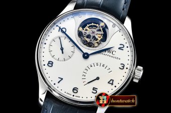 IWC Portuguese Tourbillon IW5046 SS/LE Blue ZF Tourb