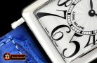 Franck Muller Long Island Ladies 952QZ SS/LE (Blue) Wht GF Swiss Qtz