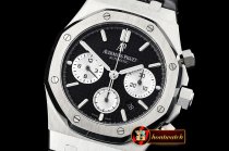 Audemars Piguet Royal Oak Chronograph 26320ST SS/LE Blk/Wht JHF A7750