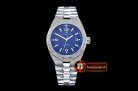 VACH. CONSTANTINE Overseas Ref.47074 Diams SS/SS Blue MY8215 Mod