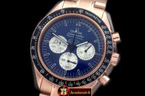 Best Replica Omega Speedmaster Snoppy RG/RG Blue OS20 Quartz