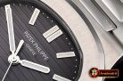 Patek Philippe Nautilus Jumbo 5711 SS/SS Grey/Stk PPF MY9015 Mod