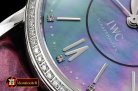 IWC Portofino Automatic Diam Bez SS/LE Blk MOP A2851 Mod