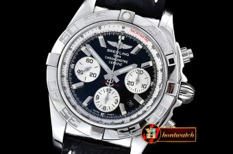 BSW0317C - Chronomat B01 SS/SS Black Sticks A-7750 28800bph JF